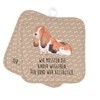 Mr. & Mrs. Panda Basset Hound Dog Pot Holder Gift