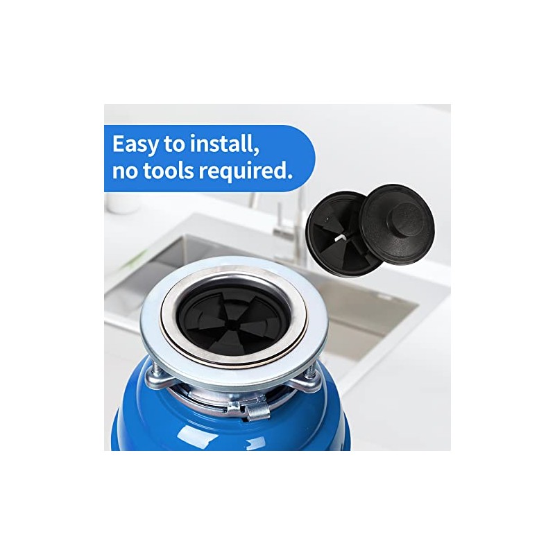 Garbage Disposal Splash Guard 3 3/8 Inch,Rubber Sink Baffle Drain