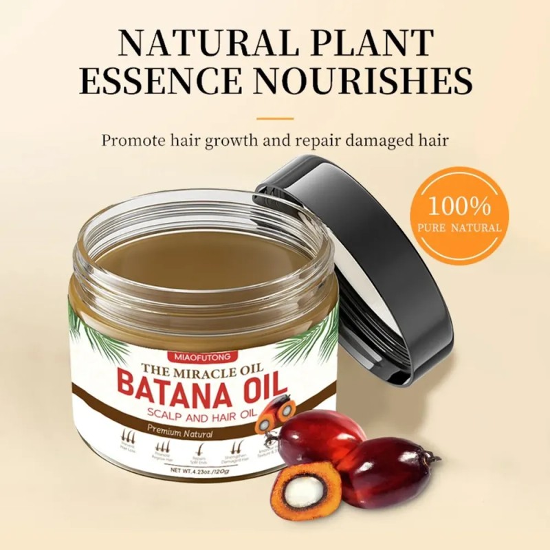 Batana Oil Shampoo Bar 3 Em 1: Crescimento Capilar, Queda