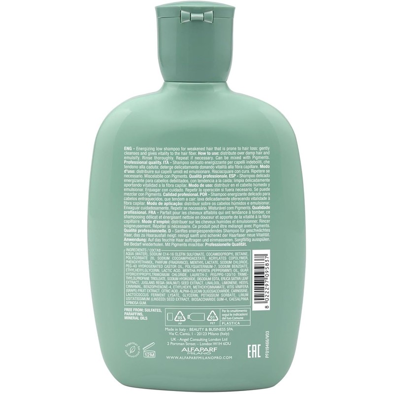 Alfaparf Milano Sdl scalp renew energizing shampoo