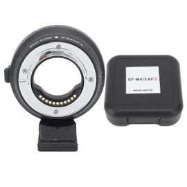 Lens Mount Adapter Camera with Kickstand Manual Focus Lens Converter Control Ring for EF for EF S Mount Lenses for G9 GH5 II GX9 G90 G91 G95 G100