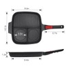 Bobikuke 3 in 1 Grill Pan for Stove Tops with