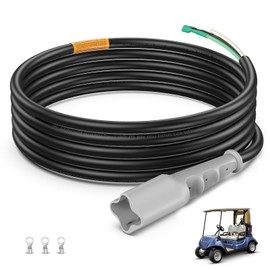 Panglong 48V Golf Cart Charger Cord, Fits Yamaha 2007-2016 G29/DRIVE/YDRE Electric Golf Cart With 3-Pin Plug Battery Charger, 48V Golf Cart DC Charger Cord with Plug, UL 3*12AWG, OEM #JW9-82174-00-00