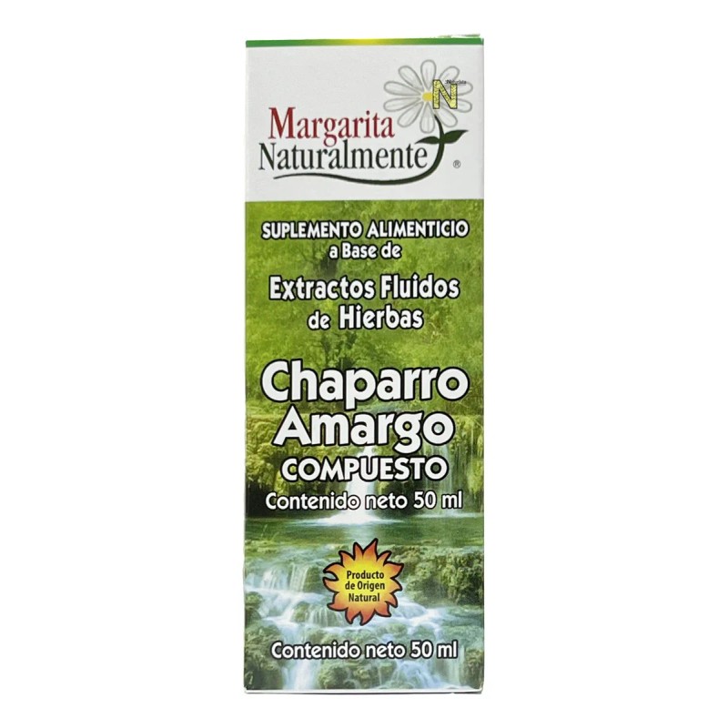 Chaparro Amargo Compuesto Extracto 50ml Margarita Nat Sabor Sin Sabor