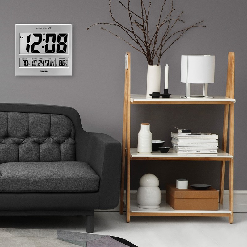 Sharp - Reloj atómico – Precisión atómica – Nunca necesita