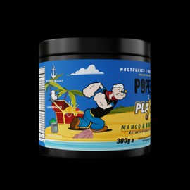 PLAYER AMMO X POPEYE | Mango and Guava Energy Powder | Boost Focus Nootropics & Performance – Sugar Free Energy Supplement | 60 Servings