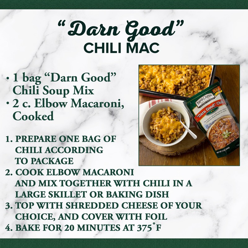 Bear Creek Soup Mix, Darn Good Chili, 8.8 Ounce (Pack