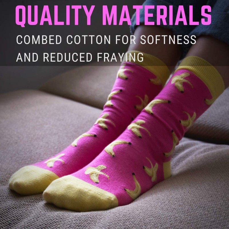 Women's Premium Comfort Banana Socks