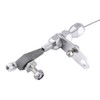 Keenso Th350 Kickdown Cable, Silver Stainless Steel Braided Kickdown Cable