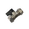 15mm Lever Operated Chrome Isolation Valve CxC