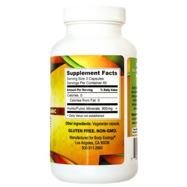 Body Ecology Ancient Earth Minerals | 100% Plant-Derived Trace Mineral Supplement | Builds Immunity| Promotes Detoxification | Non-GMO | 120 Vegetarian Count