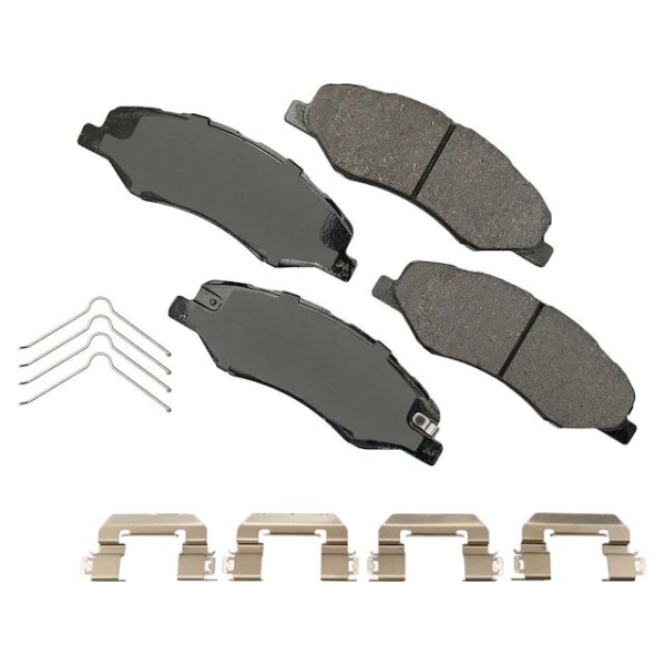 Akebono Front Brake Pad Set Akebono 65WVTS57 for Toyota Highlander