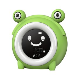 CORHAD 1pc Multifunctional Boys and Girls Alarm Clock Night Light LCD Music Wake-up Clock Boys Girls Room Decor Sleep Training Aid