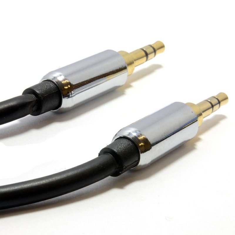 kenable PRO BLACK 3.5mm Jack Male to Male Stereo Audio