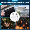 2 Packs Tobasovk Light Socket to Plug Adapter, 3 Prong