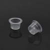 100pcs Ink Caps, Medium Ink Cups for Tattoo, Plastic Glue