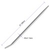 FOCMKEAS 32"(800mm) Aligning Pry Bar Round Crowbar Sleever Bar for