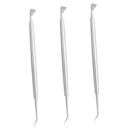 Healeved Beauty Tool Kit 3-in-1 Lash Perm Lifting Tool Eyelash Separator Easy to Use for Levels