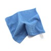 Mcsher Microfiber Cleaning Cloths - 6 Pack, Blue, 6"x 7"