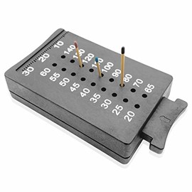 Cortador de Gutapercha, Regla de Medición Oral Manual de Alta Precisión, Escala de Medición de Endodoncia , Herramientas de Dentista para Clínica Oral, Resistente Al Calor
