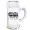 Art by Chelsydale Gifts for Holter Scanning Technician Beer Stein