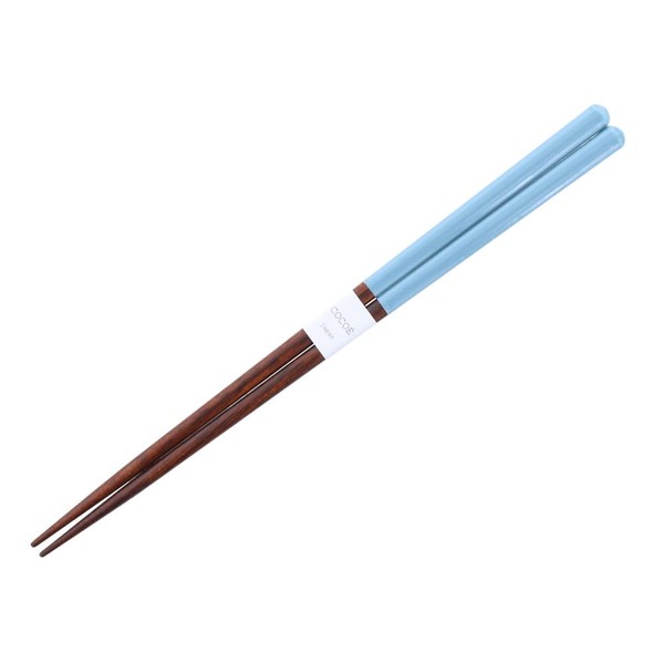 East Table COCOE co-00105 Chopsticks Blue 9.2 inches (23.2 cm), Made in Japan, Dishwasher Safe, Wooden, Natural Wood, Cutlery