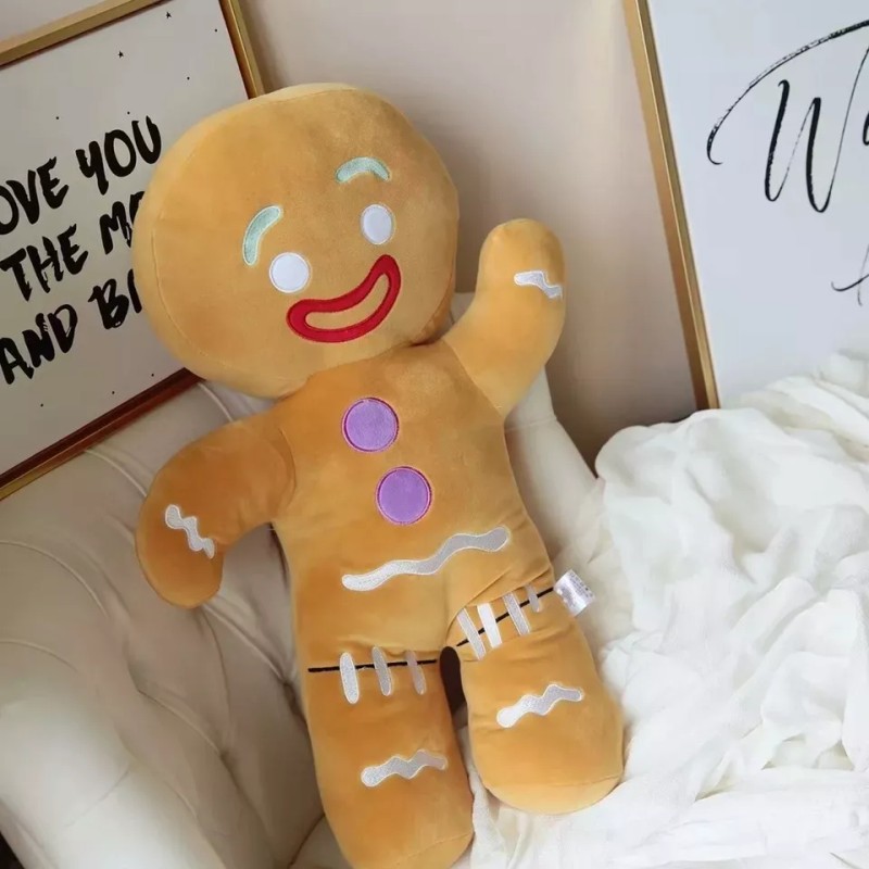 Jextech Peluche Galleta Muñeco De Jengibre De Película Shrek -