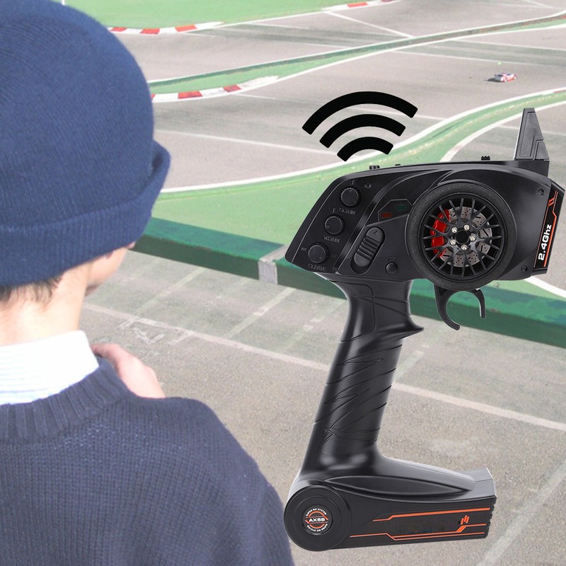 AX5S 2.4G 3CH AFHS Wireless Remote Control Transmitter for RC
