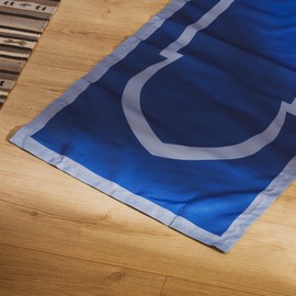 BAHĀ Tapete de oración portátil | Tapete de oración de viaje, tapete de oración plegable para musulmanes, regalo musulmán perfecto (azul marino)