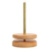 Weighted Large Yarn Holder, Bearing Twirling Mechanism Knitting Ball Stand,