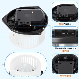 700193 HVAC AC Heater Blower Motor Fan Fit for Nissan Altima 2007-2018, for 350Z 2003-2007, for Quest 2011-2016, for Infiniti EX35 2008-2012, for EX35 EX37 FX35 FX45 FX50 G25 G35 G37 Q45 Q50 Q60