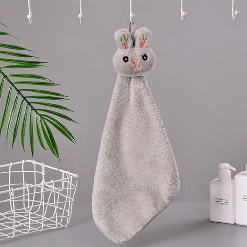 MinniLove Towel, Loop Towel, Handkerchief, Washcloth, Drawstring Towel, Absorbent, Quick-Drying,
