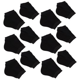 SAFIGLE 10Pairs Moisturizing Heel Protection Socks Skin Friendly Crack Gel Socks for Outdoor Use Portable Foot Support for Dry and Cracked Skin