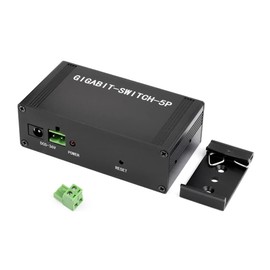 Industrial Grade 5P Gigabit Ethernet Switch, 5X 10/100/1000M Ethernet Ports, Support DIN Rail Mount, IEEE 802.3X Compliant