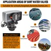 DEVALLEY 5600 Water Softener Valve,12-Day Timer Control Control Valve,Timer Valve