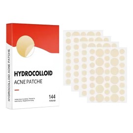 Parches Hidrocoloides Antiacné Acne Patche Tratamiento Facial Día/Noche