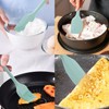 Silicone Spatulas Set, Rubber Spoon Spatula Heat Resistant Spoonula One
