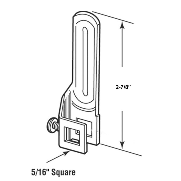 Gordon Glass® Steel T-Handle Cam - Pair | Locking cam