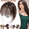 Angels Beauty Hair Toppers for Women Real Human Hair, 360°