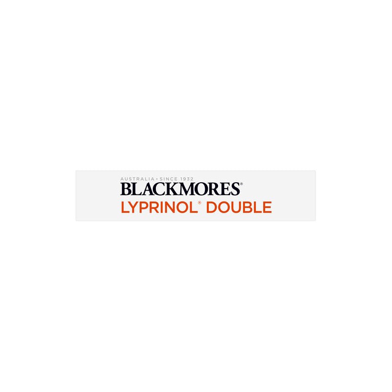 Blackmores Lyprinol Double Strength 30 Capsules