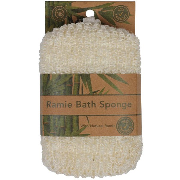 Natural Beauty Ramie Bath Sponge