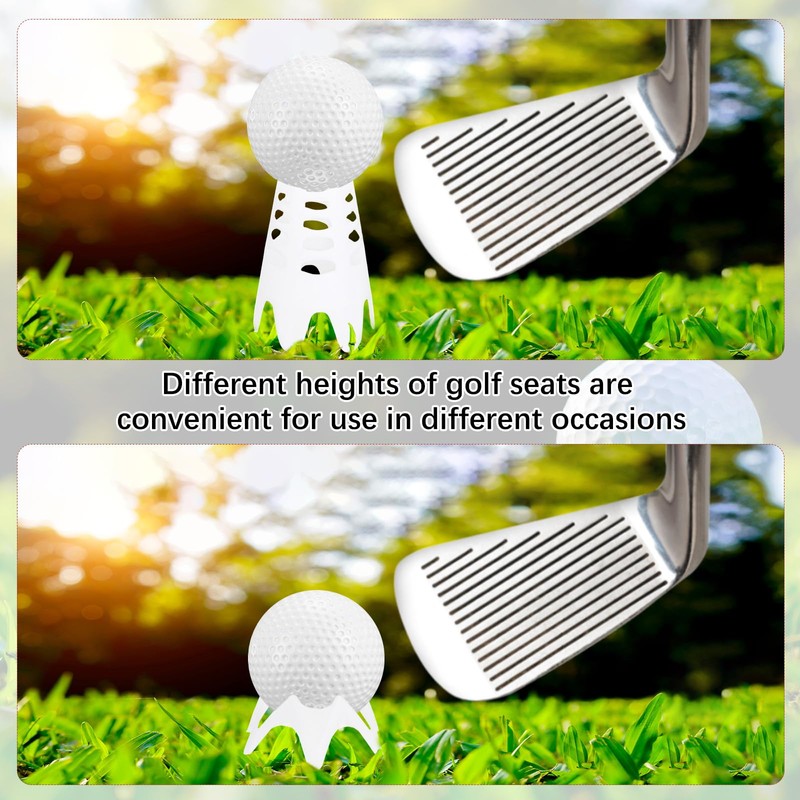 TIXIPEM Golf Simulator Tees [30PCS] - Plastic Golf Tees Use