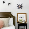VILUXY Flush Mount Ceiling Light, Black Star Light Fixtures Ceiling