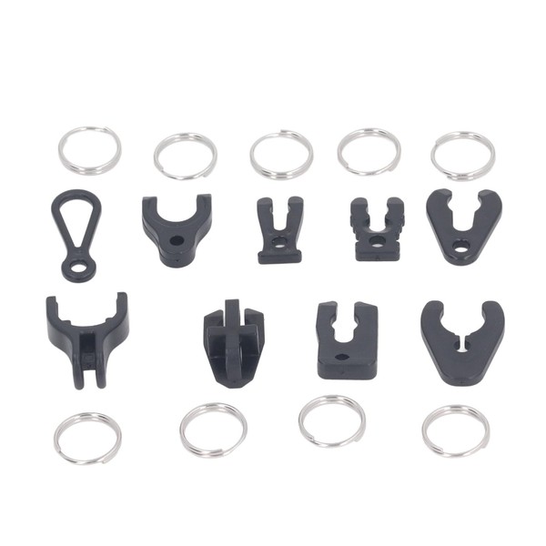 Alomejor 9 Pieces Universal Boat Kill Stop Switch Keys Plastic