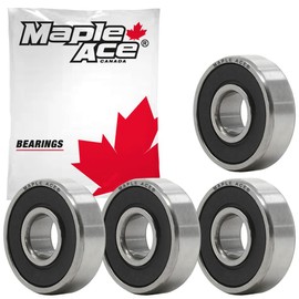 MAPLE ACE 608-2RS Ball Bearing 8x22x7mm 608 2RS Rubber Sealed (PCs 4)
