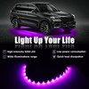 XT AUTO Purple 12v 15 Led 30cm Car Flexible Waterproof