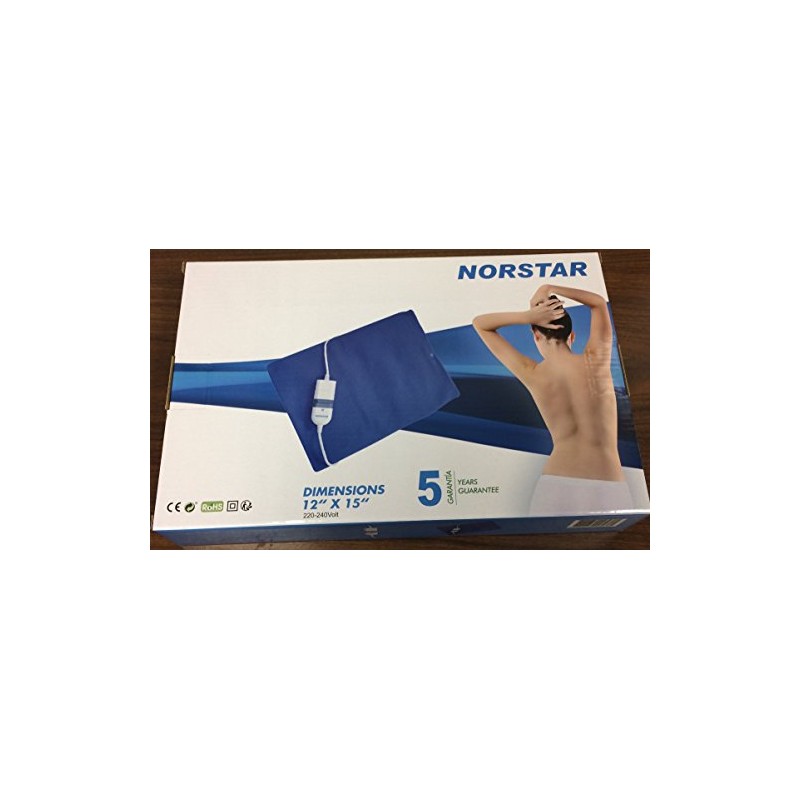 Norstar Moist and Dry Heating Pad for Overseas Use only