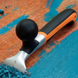 2-1/2" Heavy-Duty Premium Ergonomic Carbide Scraper Tool, Removal on Dry Glaze, Stains, Putty, Scratches, Rust, Paint, Glue, Varnish, Resin, Suitable for Various Surfaces, Wood, Metal, Glass & Floors