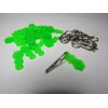 TimelessRC&collectibles RC body clips and pulls , Flexi pulls,neon green