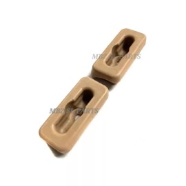 MBZ SL NEW 2 female Palomino Sun Visor clips W107 R107 350SL 380SL 450SL 500SL 560SL